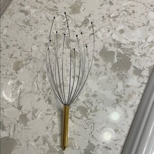 Gold and Silver Scalp Massager